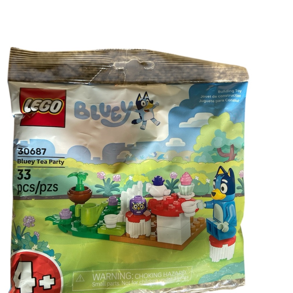 LEGO Kids polybag Bluey’s tea party 30687 New Sealed